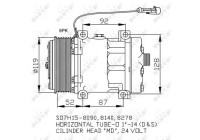 Compressor, air conditioning
