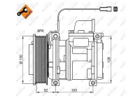 Compressor, air conditioning