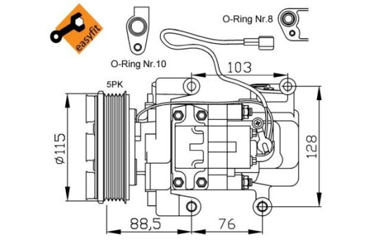 Compressor, air conditioning, Image 2