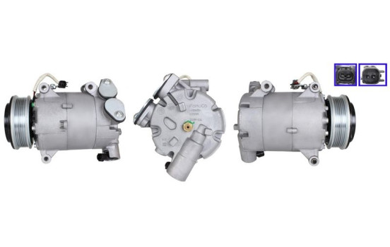 Compressor, air conditioning