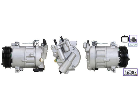 Compressor, air conditioning