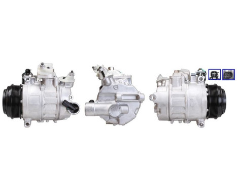 Compressor, air conditioning