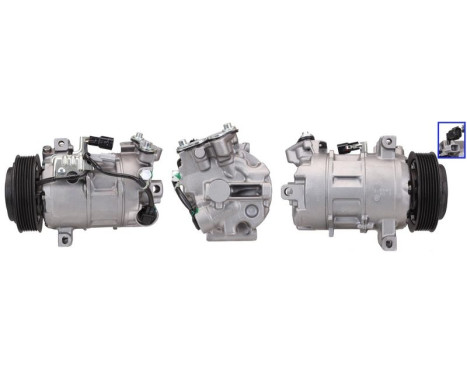 Compressor, air conditioning
