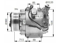 Compressor, air conditioning