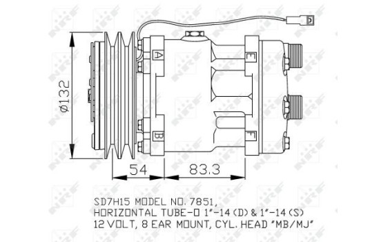 Compressor, air conditioning, Image 3
