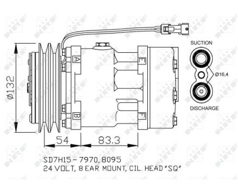 Compressor, air conditioning, Image 3