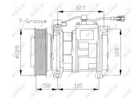 Compressor, air conditioning