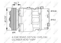 Compressor, air conditioning