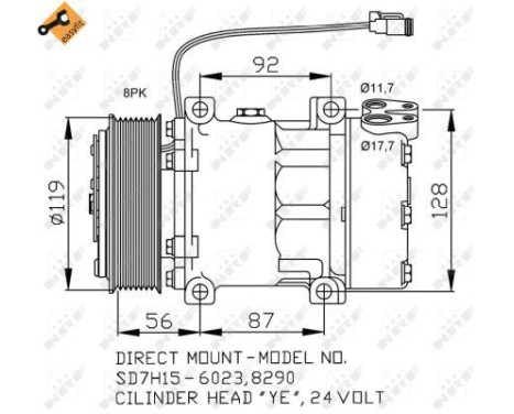 Compressor, air conditioning, Image 2