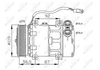 Compressor, air conditioning