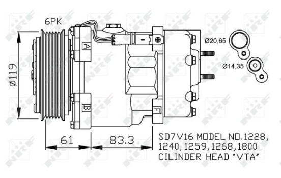 Compressor, air conditioning, Image 3