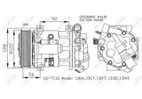 Compressor, air conditioning