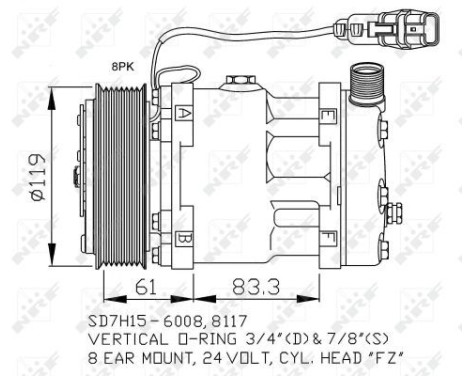 Compressor, air conditioning, Image 4
