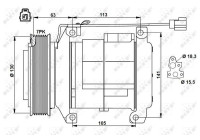 Compressor, air conditioning
