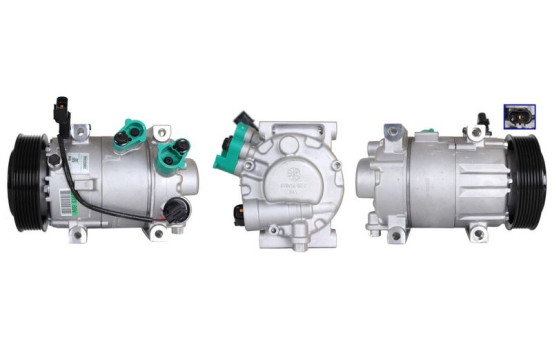Compressor, air conditioning