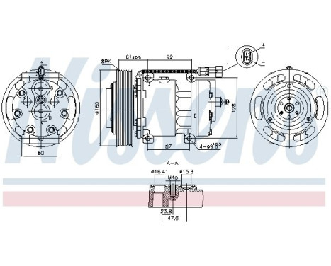 Compressor, air conditioning