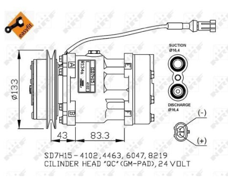 Compressor, air conditioning, Image 4