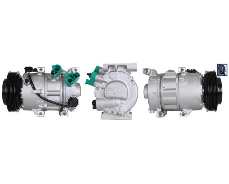Compressor, air conditioning