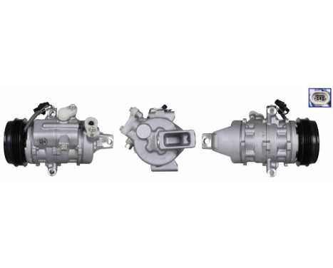 Compressor, air conditioning