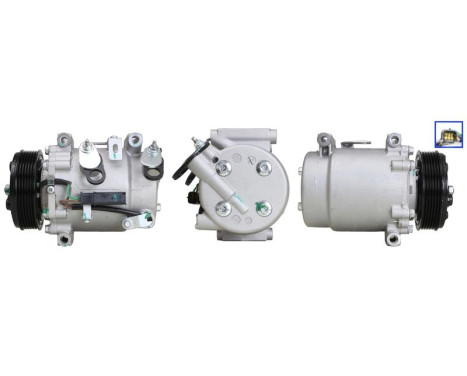 Compressor, air conditioning