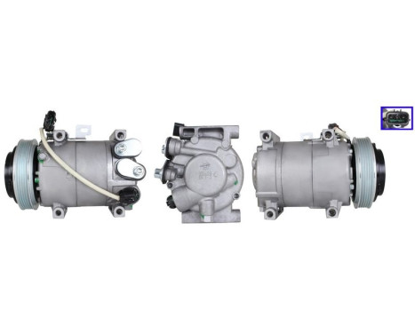 Compressor, air conditioning