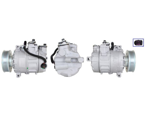 Compressor, air conditioning