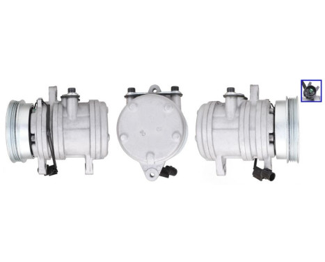 Compressor, air conditioning