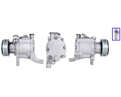 Compressor, air conditioning