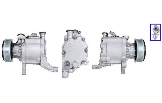 Compressor, air conditioning