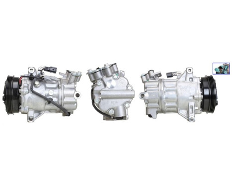 Compressor, air conditioning