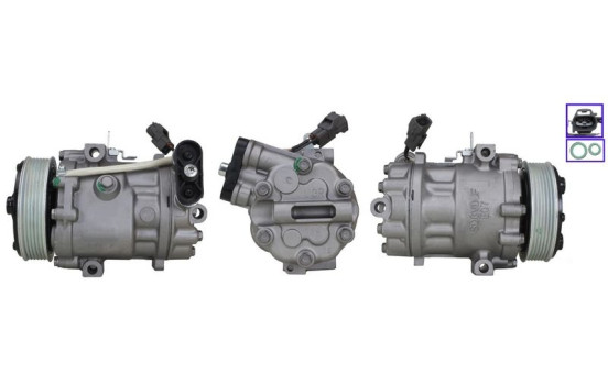 Compressor, air conditioning