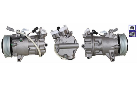 Compressor, air conditioning
