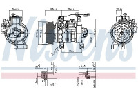 Compressor, air conditioning