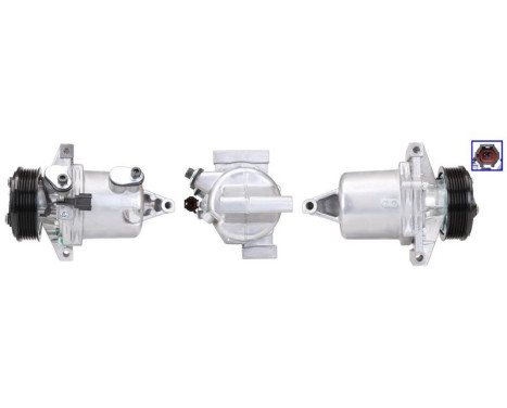 Compressor, air conditioning