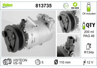 Compressor, air conditioning