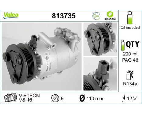 Compressor, air conditioning