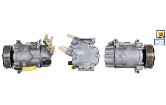 Compressor, air conditioning