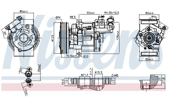 Compressor, air conditioning
