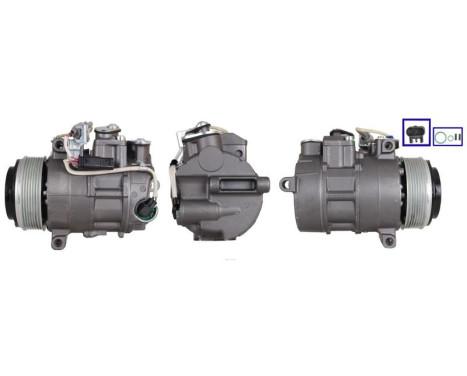 Compressor, air conditioning