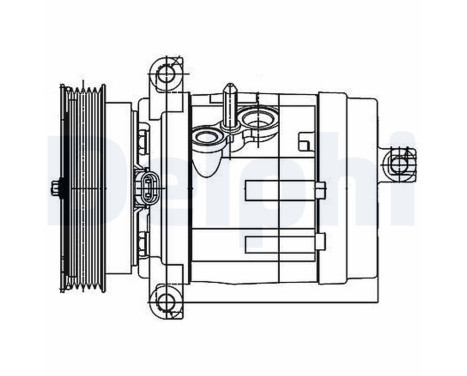 Compressor, air conditioning