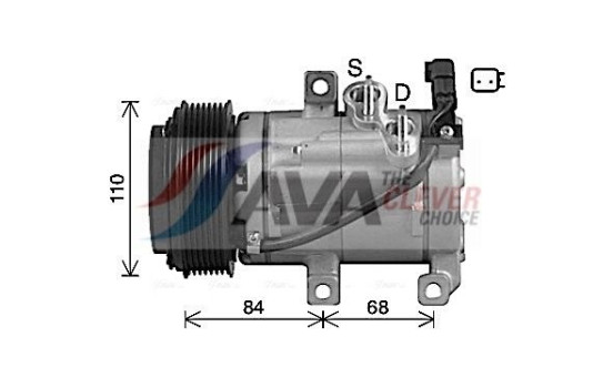 Compressor, air conditioning, Image 2