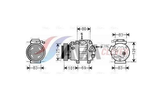 Compressor, air conditioning