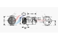 Compressor, air conditioning