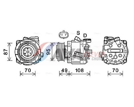Compressor, air conditioning