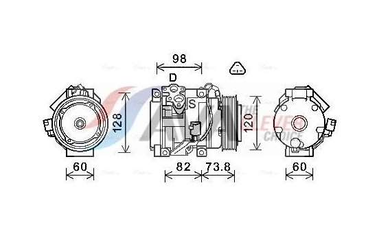 Compressor, air conditioning