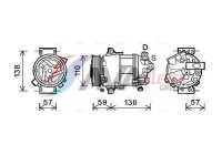 Compressor, air conditioning