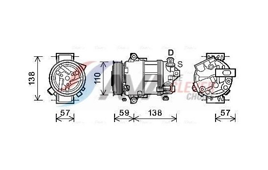 Compressor, air conditioning