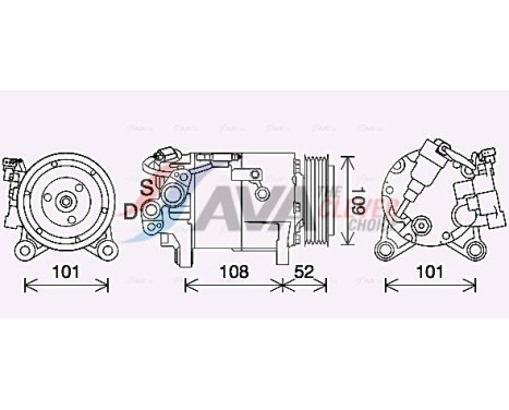 Compressor, air conditioning