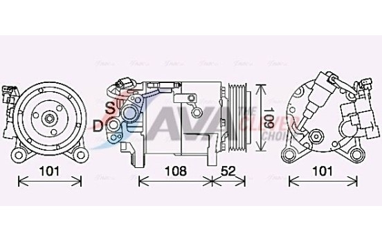 Compressor, air conditioning