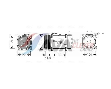 Compressor, air conditioning